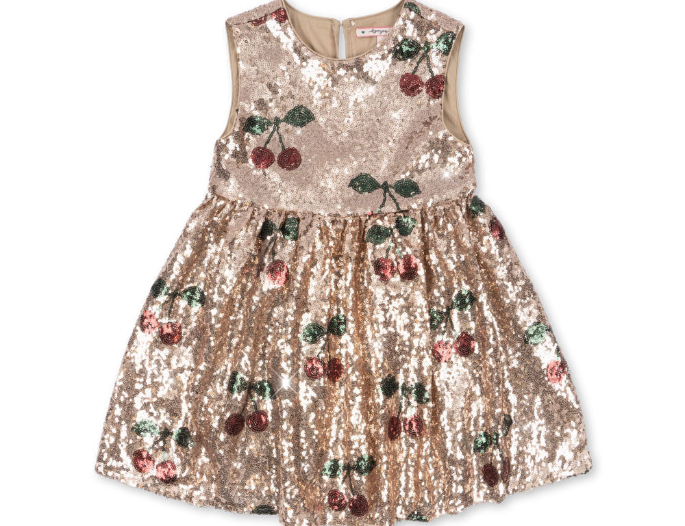 Konges Sløjd A/S WOVEN DRESSES ma grande cerise