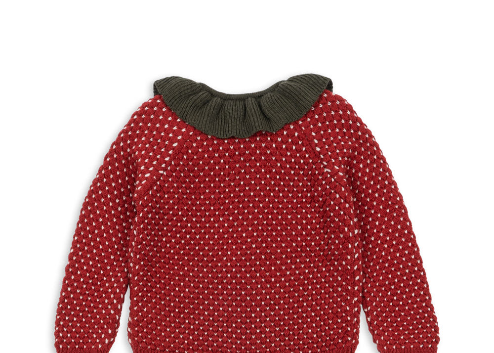 Konges Sløjd A/S KNITTED CARDIGANS barbados cherry