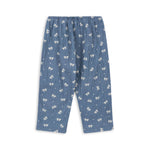 Konges Sløjd A/S WOVEN PANTS boucle blue