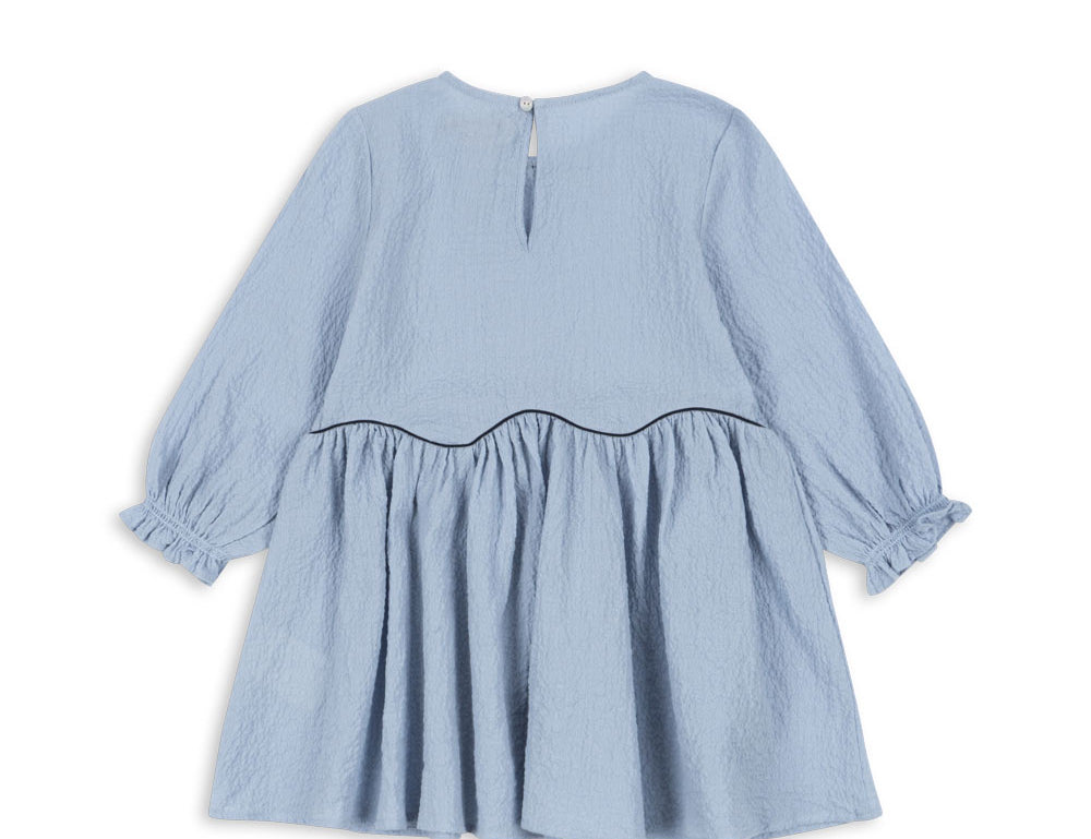 Konges Sløjd A/S WOVEN DRESSES blue fog