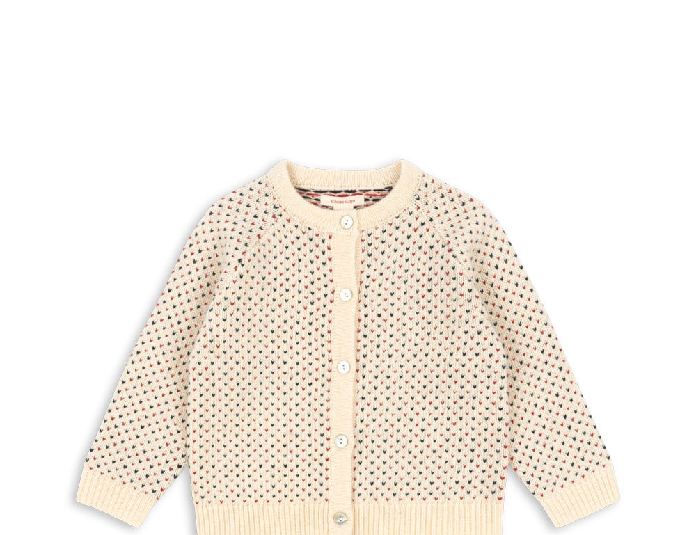Konges Sløjd A/S KNITTED CARDIGANS off white