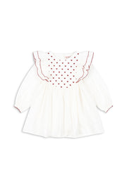 Konges Sløjd A/S WOVEN DRESSES pure white