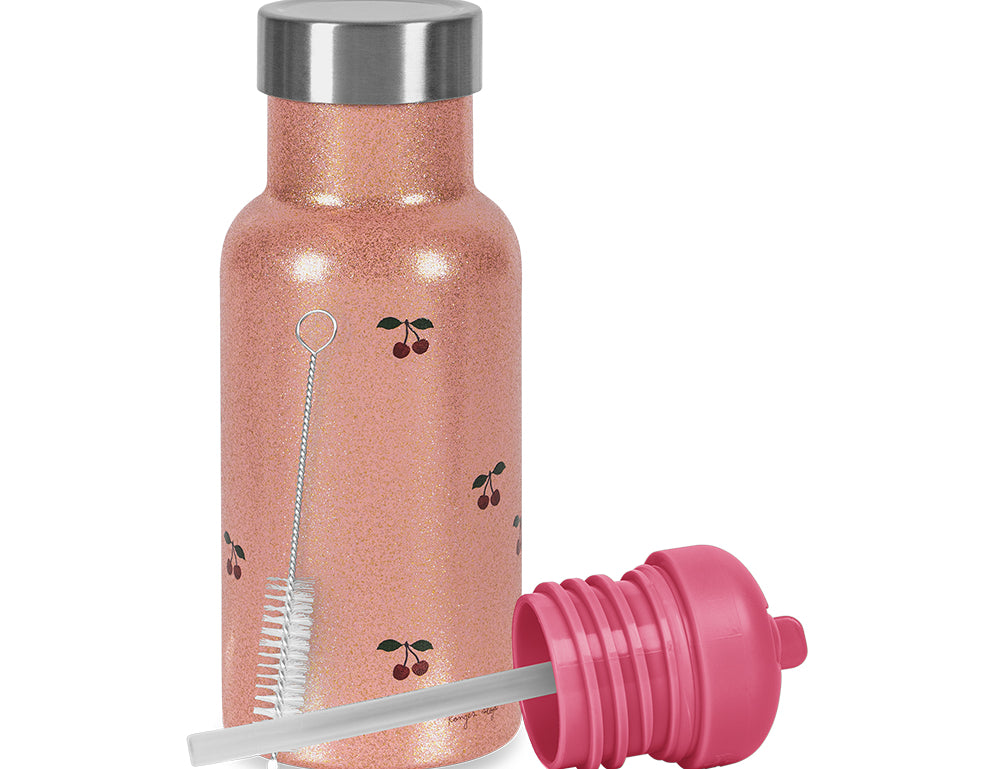 Konges Sløjd A/S DRINKING BOTTLES cherry glitter