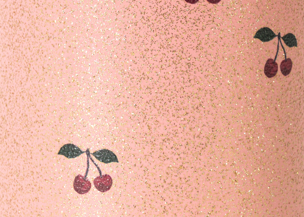 Konges Sløjd A/S DRINKING BOTTLES cherry glitter