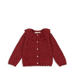 Konges Sløjd A/S KNITTED CARDIGANS red dahlia