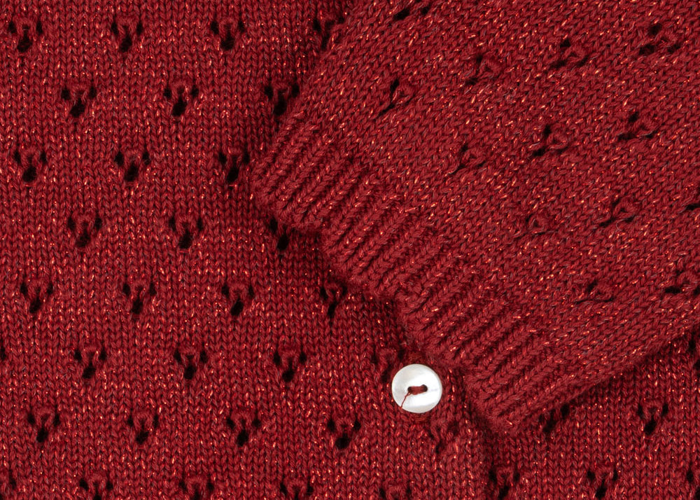 Konges Sløjd A/S KNITTED CARDIGANS red dahlia
