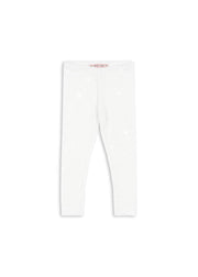 Konges Sløjd A/S JERSEY PANTS white glitter
