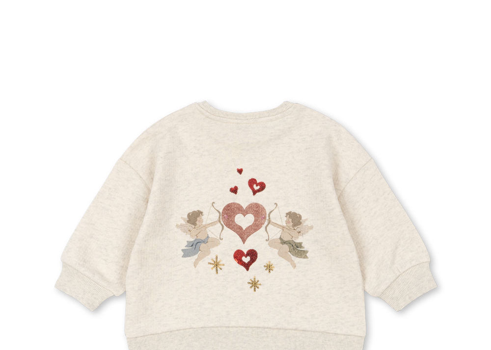 Konges Sløjd A/S JERSEY BLOUSES off white melange