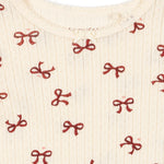 Konges Sløjd A/S JERSEY BLOUSES bow rouge