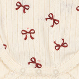 Konges Sløjd A/S BODYSTOCKINGS bow rouge