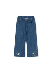 Konges Sløjd A/S WOVEN PANTS denim blue