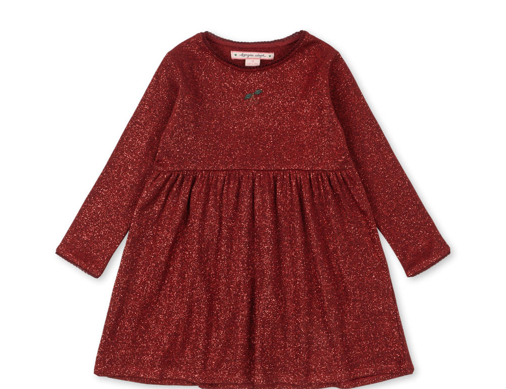 Konges Sløjd A/S JERSEY DRESSES red dahlia