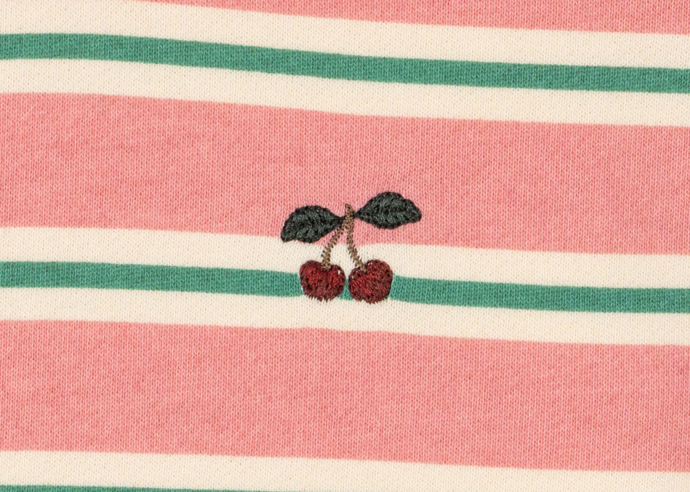 Konges Sløjd A/S JERSEY DRESSES blush bound stripe