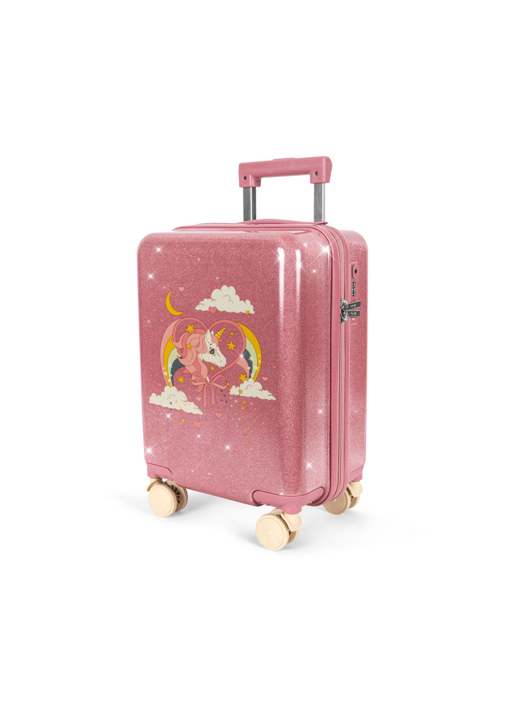 GLITTER TRAVEL SUITCASE - horn stars – Konges Sløjd®