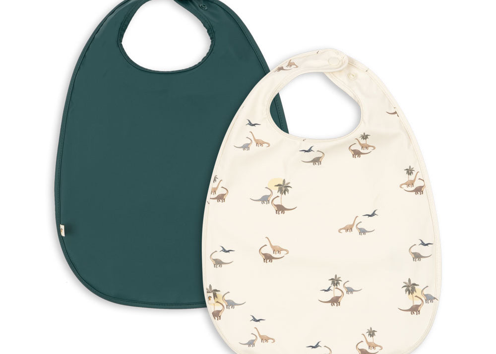 Konges Sløjd A/S DINNER BIBS kubi/rain forest