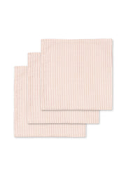 Konges Sløjd A/S MUSLIN CLOTHS stripie petite rose