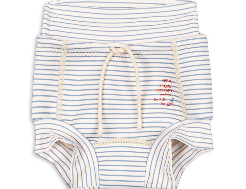 Konges Sløjd A/S SWIMSHORTS stripe bluie