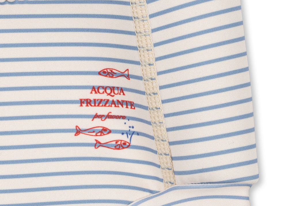 Konges Sløjd A/S SWIMSHORTS stripe bluie