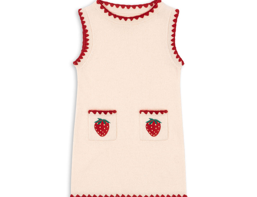 Konges Sløjd A/S KNITTED DRESSES buttercream