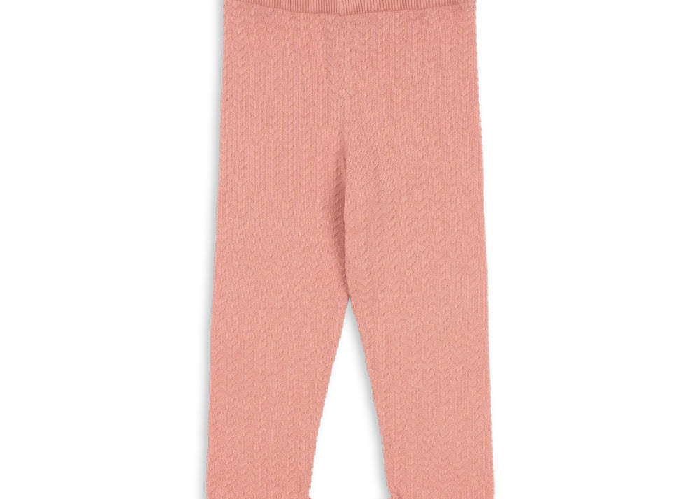 Konges Sløjd A/S KNITTED PANTS rosette
