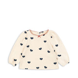 Konges Sløjd A/S JERSEY BLOUSES cuore tricolore