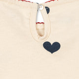 Konges Sløjd A/S JERSEY BLOUSES cuore tricolore