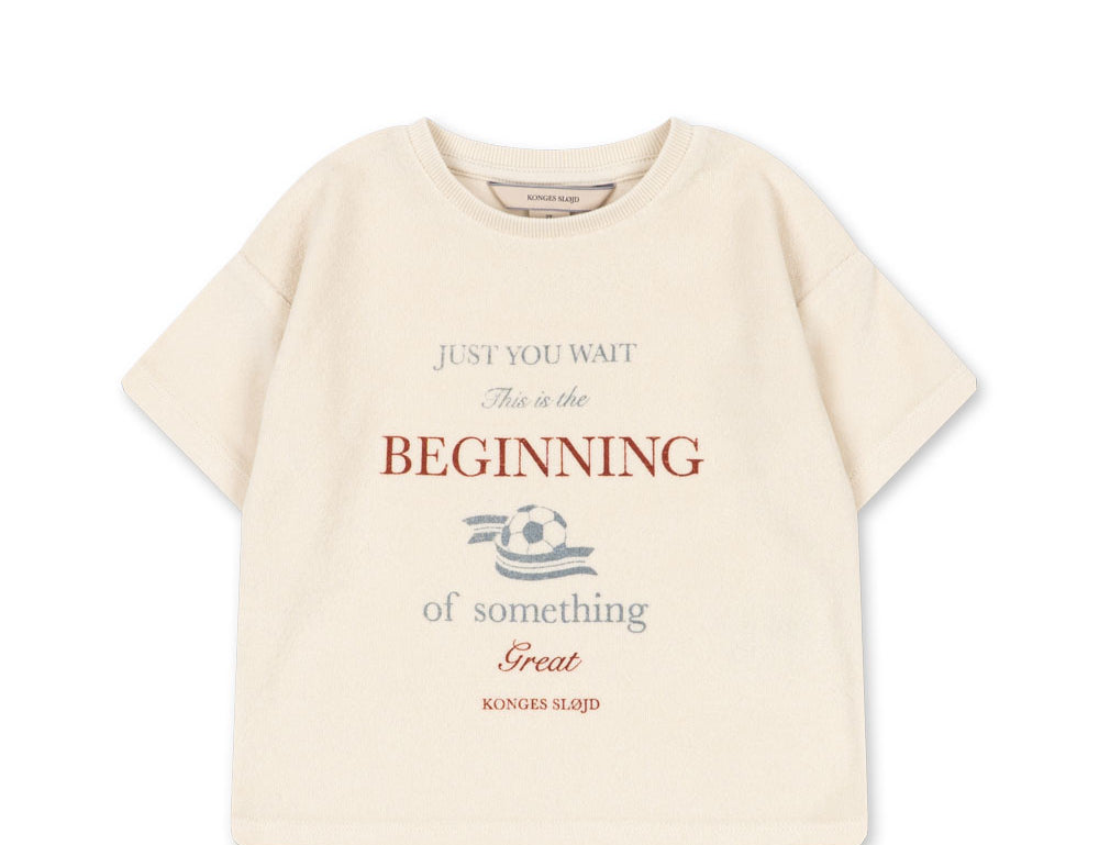 Konges Sløjd A/S JERSEY T-SHIRTS antique white