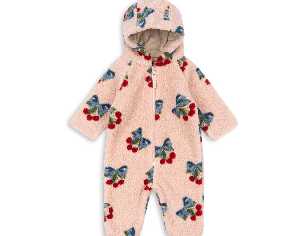 Konges Sløjd A/S PADDED ONESIES amarena rose
