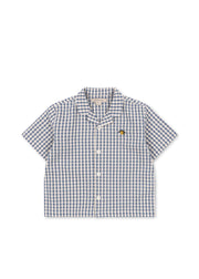 Konges Sløjd A/S WOVEN SHORT SLEEVE SHIRTS captains check