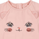 Konges Sløjd A/S UV ONESIES powder pink