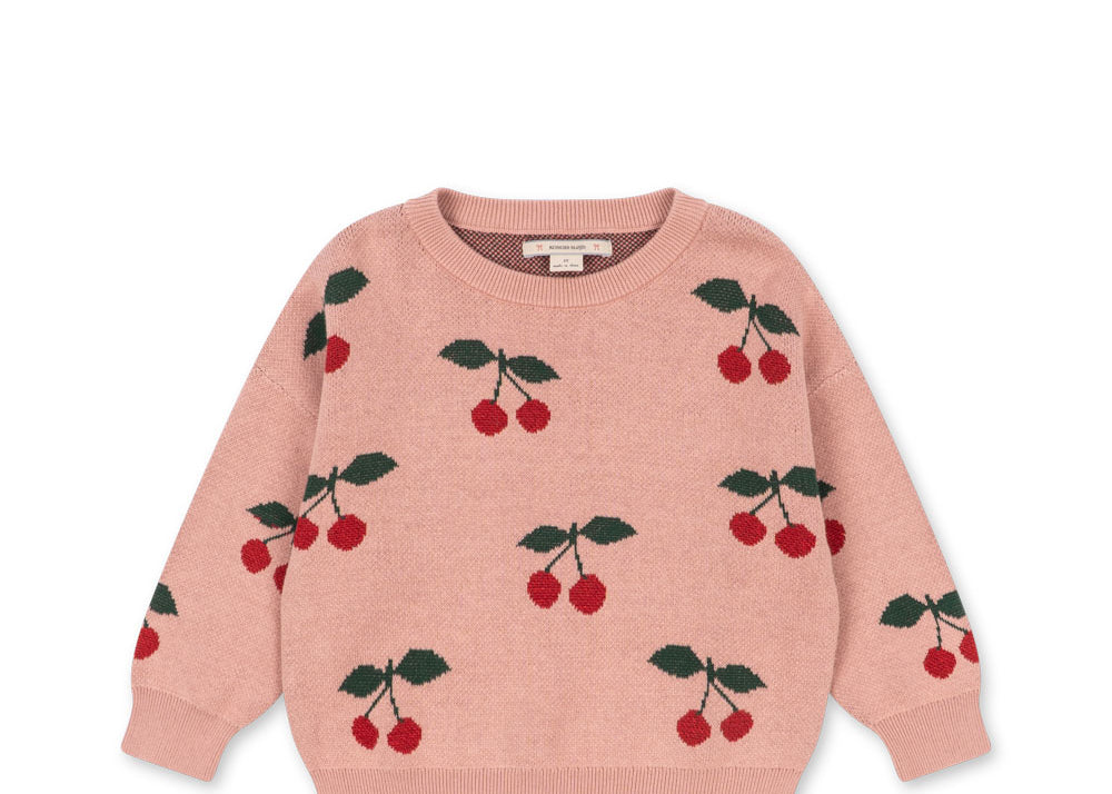 Konges Sløjd A/S KNITTED BLOUSES & VESTS cherry