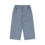 Konges Sløjd A/S WOVEN PANTS blue stripe