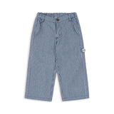 Konges Sløjd A/S WOVEN PANTS blue stripe