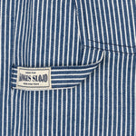 Konges Sløjd A/S WOVEN PANTS blue stripe