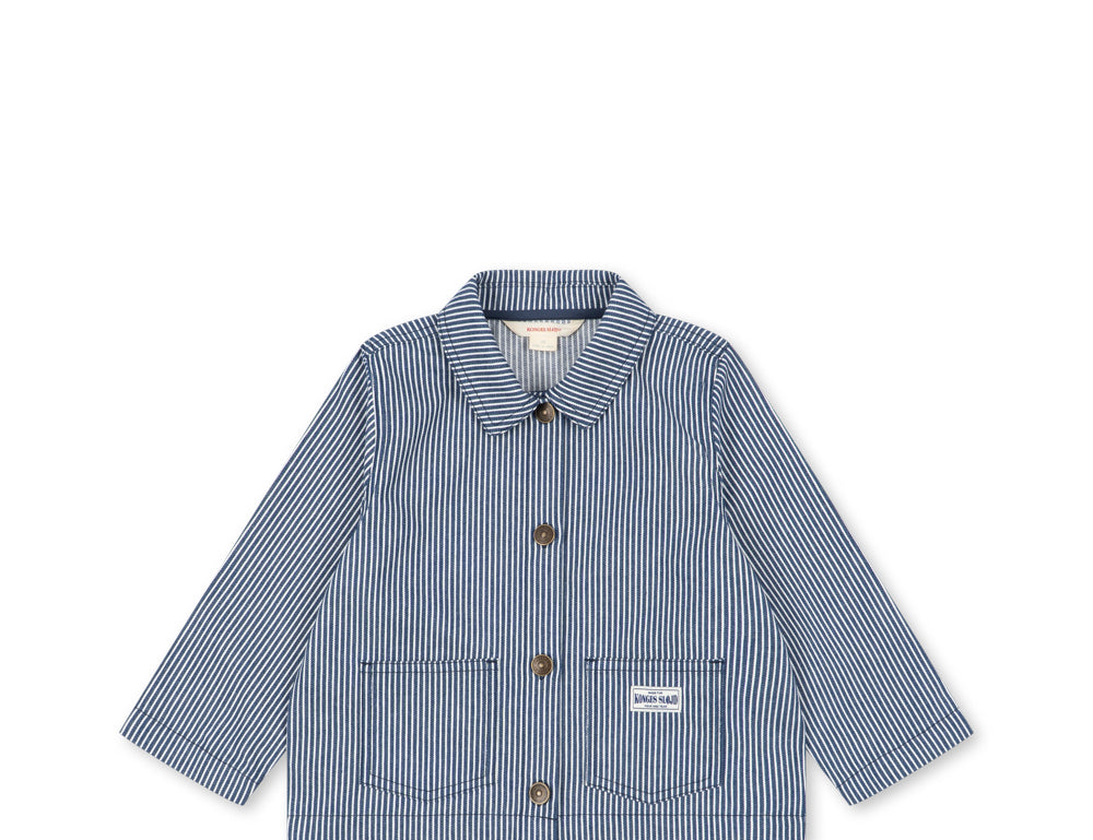 Konges Sløjd A/S WOVEN JACKETS & VESTS blue stripe