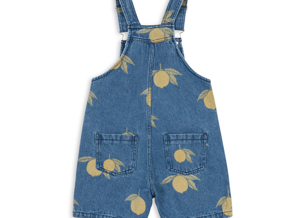 Konges Sløjd A/S WOVEN ROMPERS & JUMPSUITS lemon denim