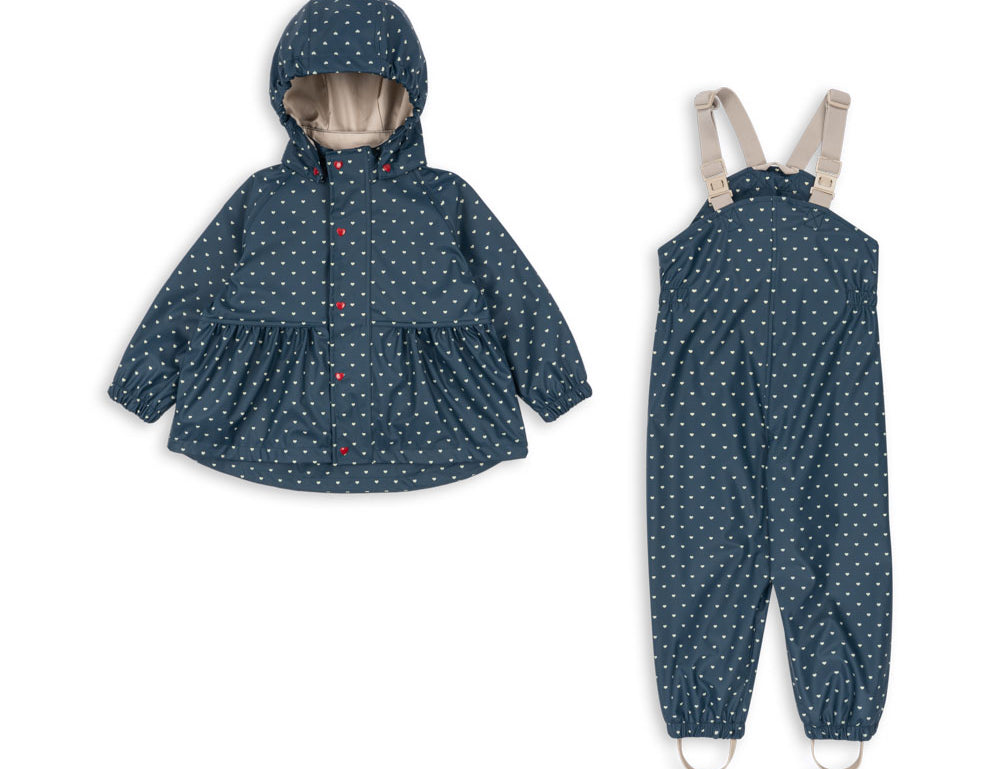 Konges Sløjd A/S RAINWEAR heart blues