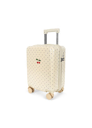 Konges Sløjd A/S TRAVEL SUITCASE navy dot