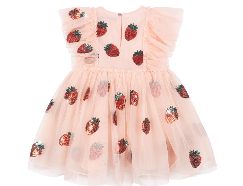 Konges Sløjd A/S WOVEN DRESSES strawberry rose