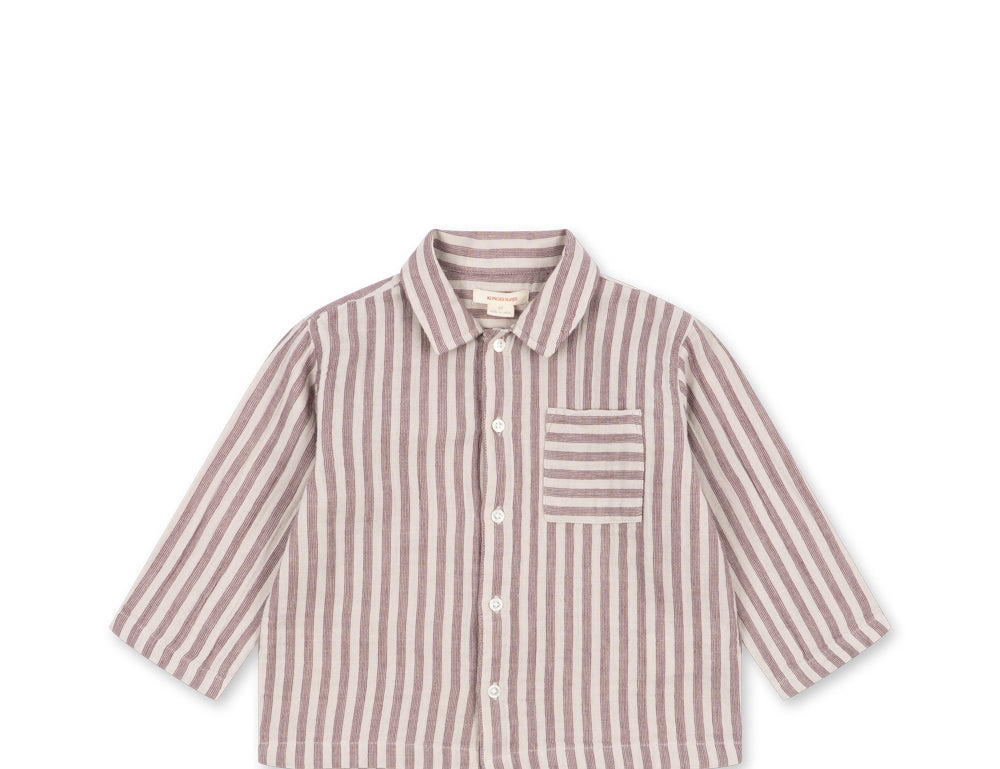 Konges Sløjd A/S WOVEN SHIRTS red stripe