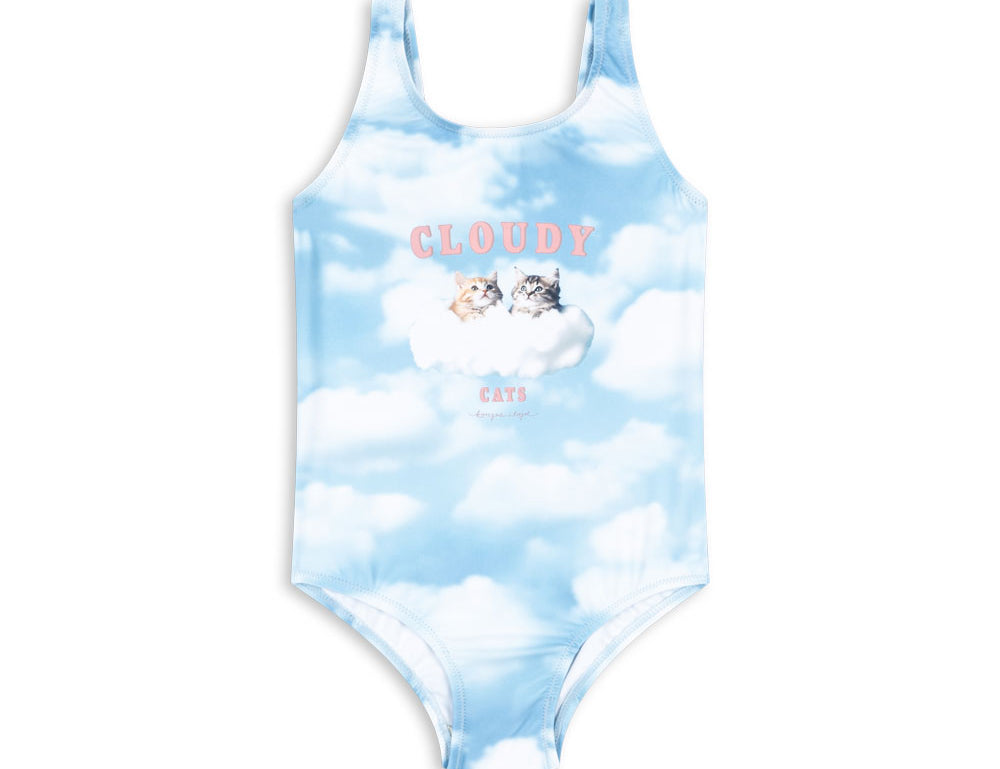 Konges Sløjd A/S SWIMSUITS cloudy cats