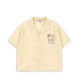 Konges Sløjd A/S WOVEN SHORT SLEEVE SHIRTS sea mist