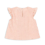 Konges Sløjd A/S WOVEN SHORT SLEEVE SHIRTS amour stripe