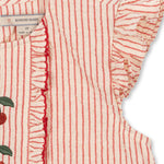 Konges Sløjd A/S WOVEN SHORT SLEEVE SHIRTS amour stripe