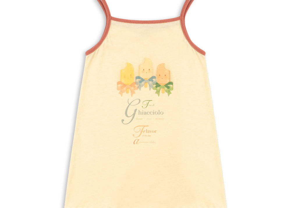 Konges Sløjd A/S JERSEY DRESSES banana crepe