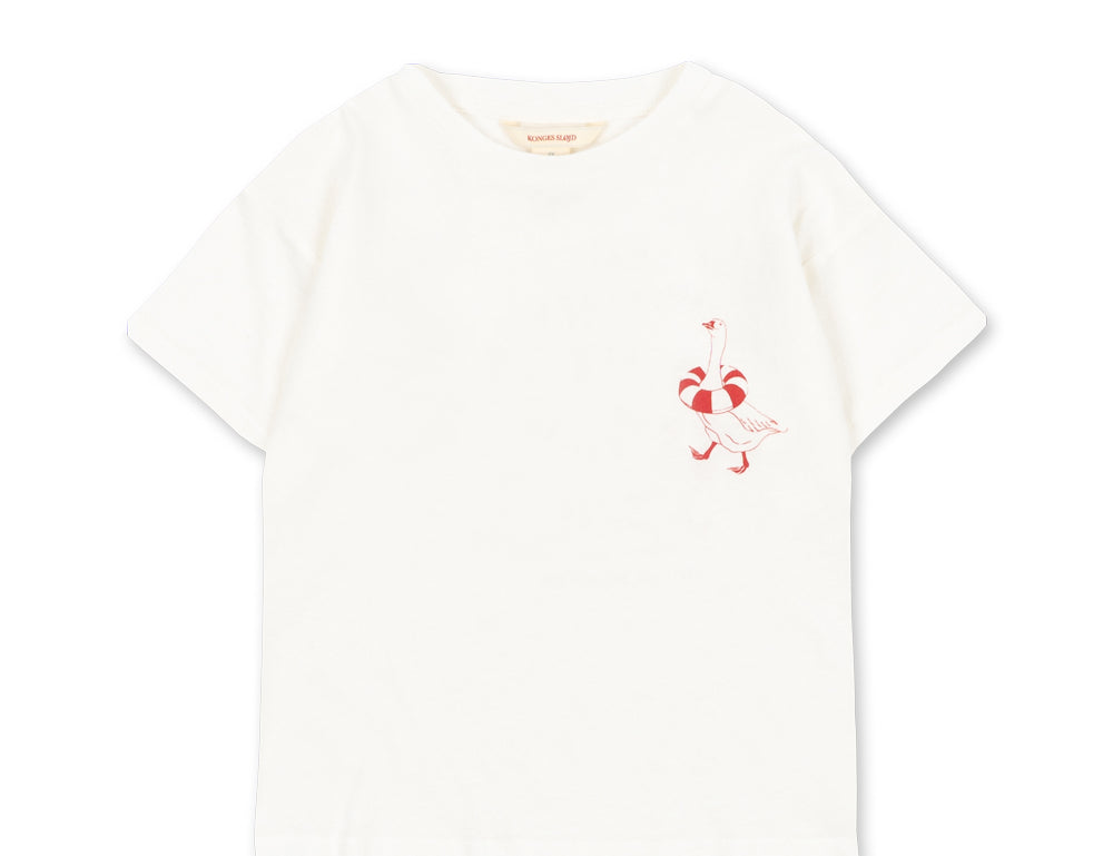 Konges Sløjd A/S JERSEY T-SHIRTS off white/lifeguard service