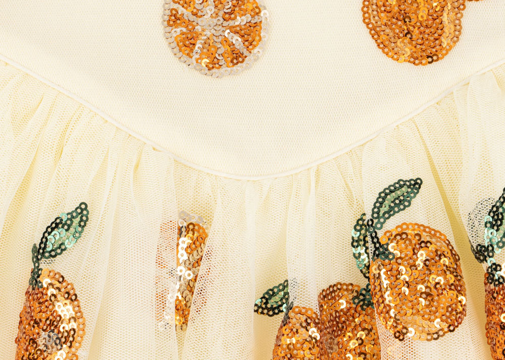 Konges Sløjd A/S WOVEN DRESSES arancia sequin