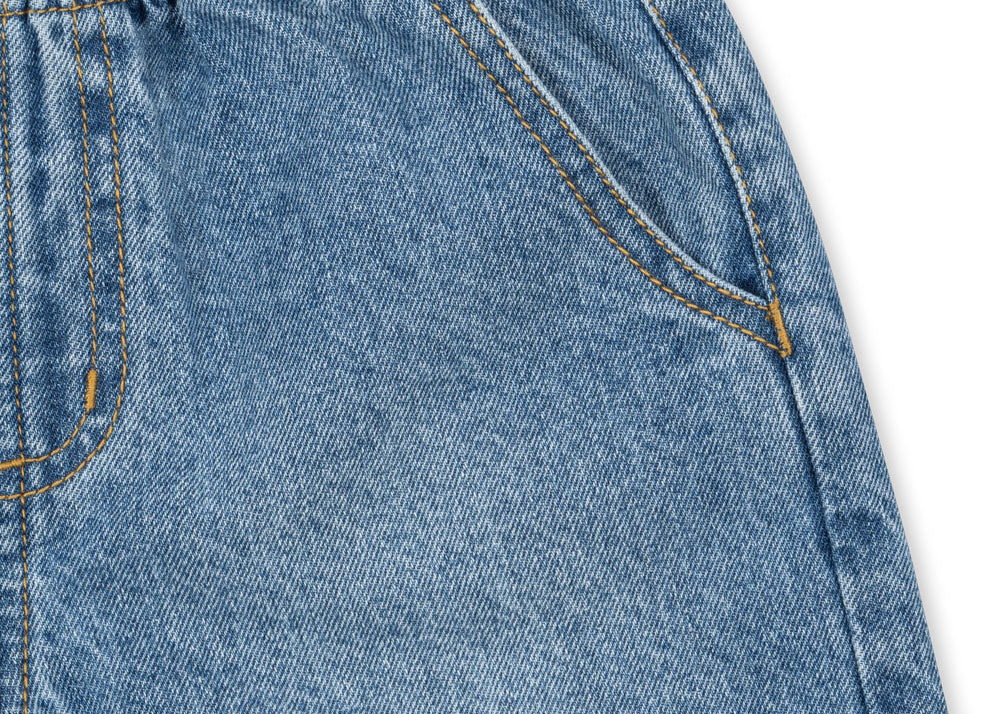 Konges Sløjd A/S WOVEN SHORTS & BLOOMERS denim blue