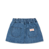 Konges Sløjd A/S WOVEN SKIRTS denim blue