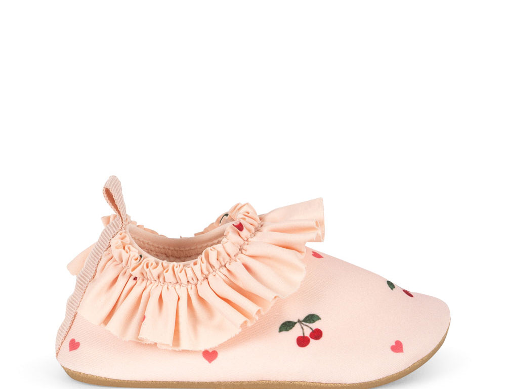 Konges Sløjd A/S UV SWIMSHOES cherry coeur rose